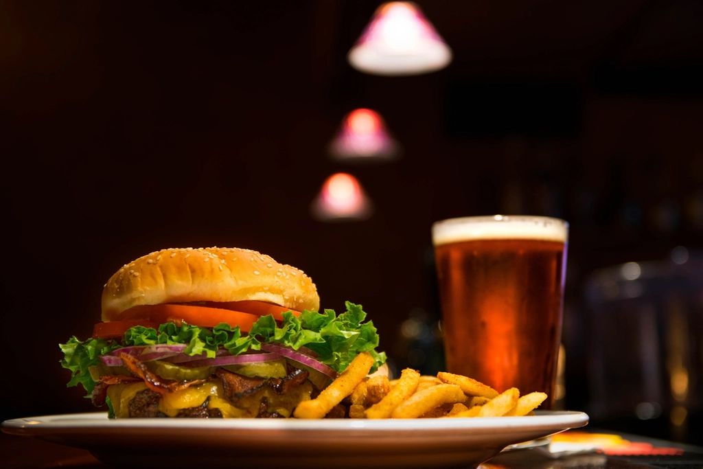 The house double, served off the board